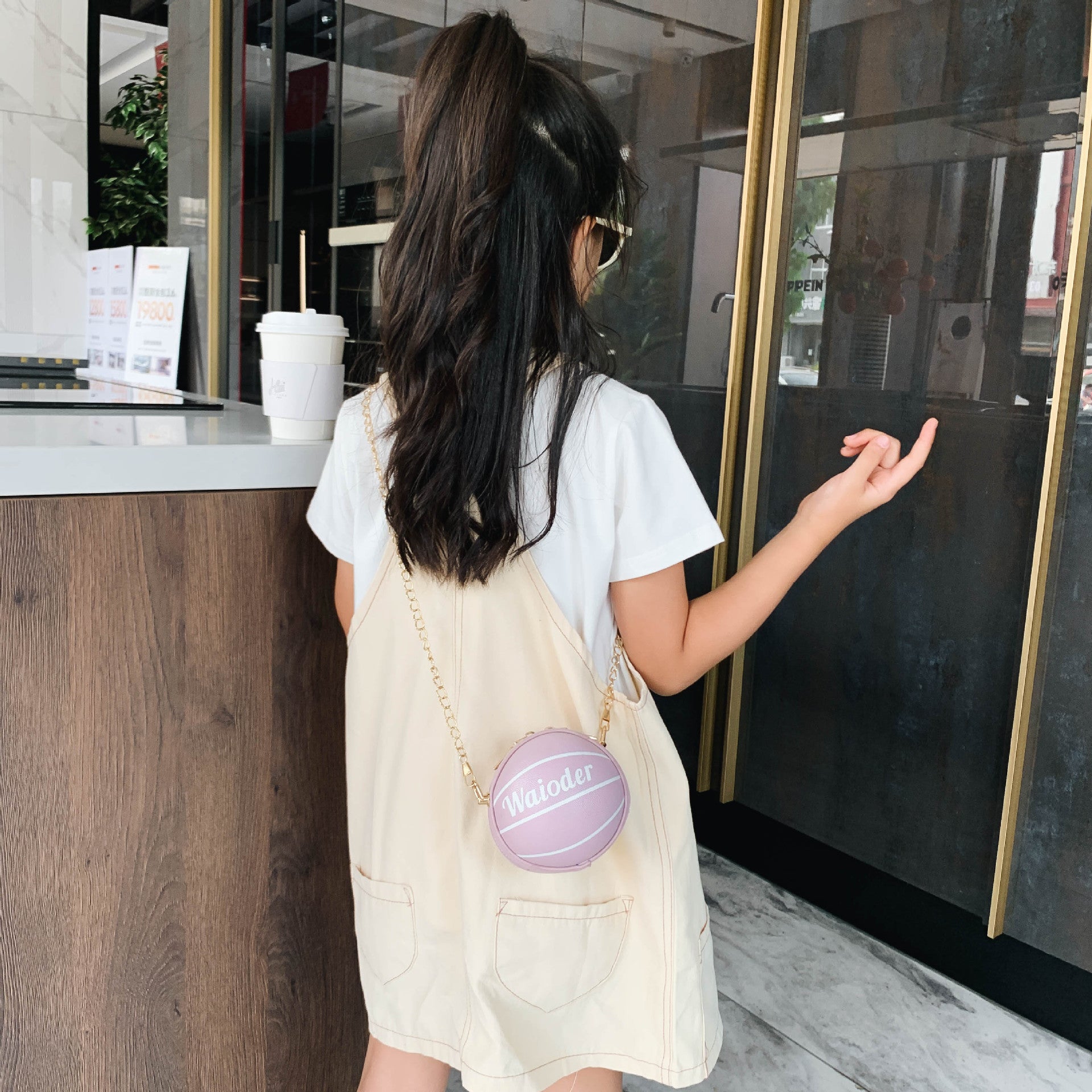 Wholesale Chain Basketball Shoulder Kids Bag